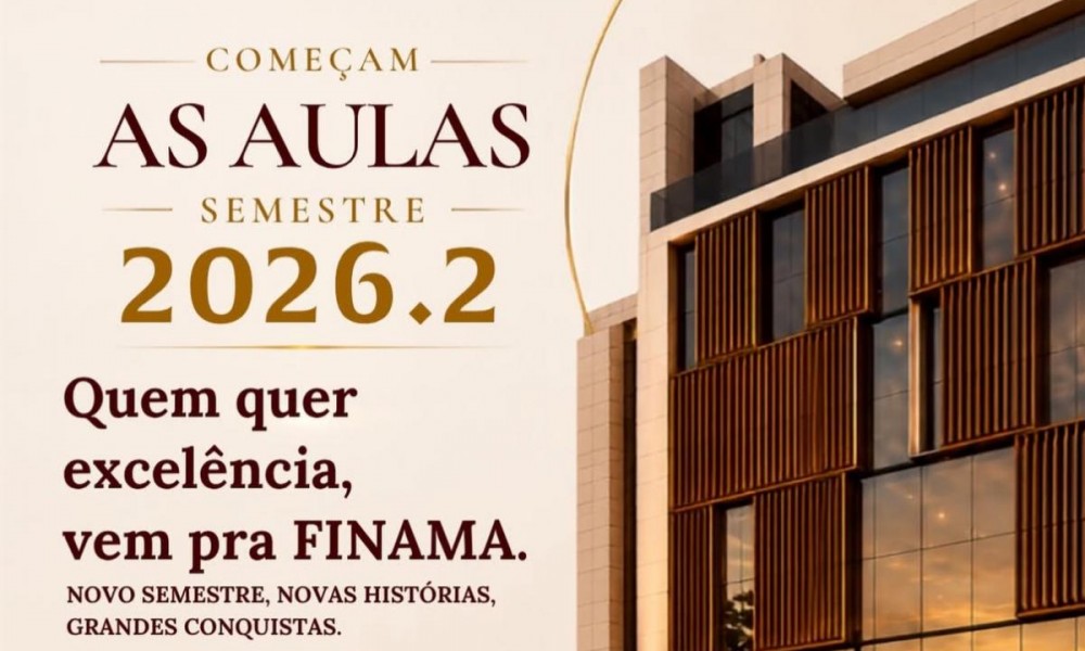 Veja o calendário de volta às aulas das Faculdades FINAMA